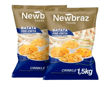 batata pre-frita newbraz crinkle 1.5kg